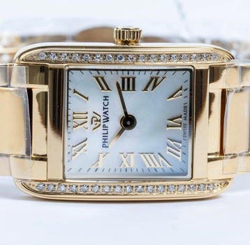 Philip Watch - Caribe Museum Classic - Lady - DIAMONDS & MOP, Nieuw