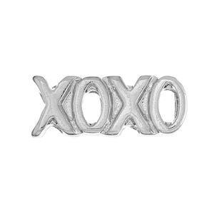 2 x Floating Charms XoXo Antiek Zilver 11x4 mm (Bedels), Ophalen of Verzenden, Nieuw, Bedel
