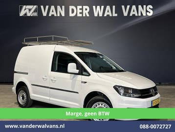 Volkswagen Caddy | 2.0 TDI **MARGE, Geen BTW** 102pk L1H1, Gebruikt, Euro 6, Volkswagen, Wit