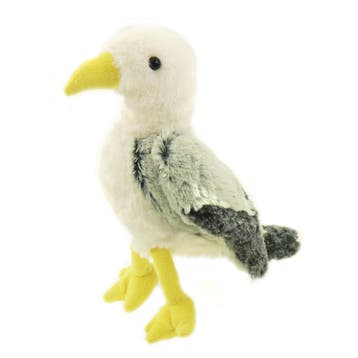Creation zeemeeuw knuffel - grijs/wit - met geluid - 25 cm, Verzenden, Nieuw