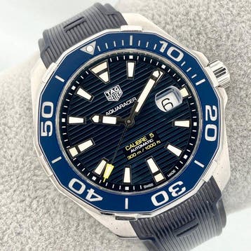 TAG Heuer - Aquaracer Calibre 5 - Zonder minimumprijs -