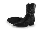 Nelson Cowboy laarzen in maat 39 Zwart, Kleding | Dames, Verzenden, Zwart, Zo goed als nieuw, Nelson