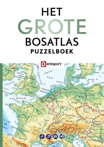 Denksport Het Grote Bosatlas Puzzelboek | Nieuw, Ophalen of Verzenden, Nieuw, Peter Vroege; Tjeerd Tichelaar