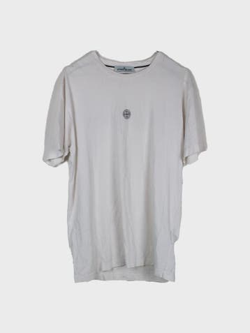 Stone Island T-shirt Heren maat M Wit, Maat 48/50 (M), Wit, Ophalen of Verzenden, Stone Island