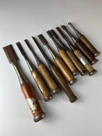 Beitelset 10-delig (Vintage Japanse, Antiek en Kunst