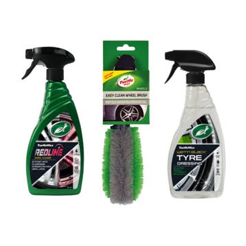 Turtle Wax pakket 'Clean Rims, Motoren, Verzenden