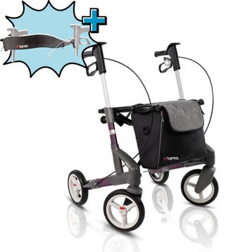 rollator TOPRO Troja 5G purper small, Diversen, Rollators, Ophalen of Verzenden, Nieuw