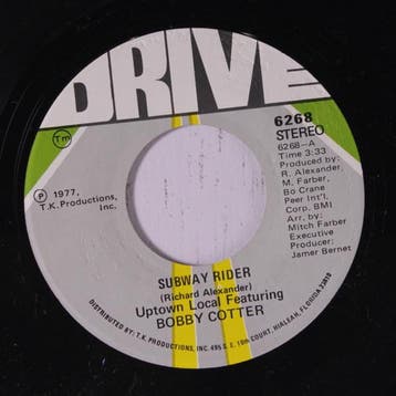 Single - Uptown Local Featuring Bobby Cotter - Subway Rider, Verzenden, Nieuw in verpakking