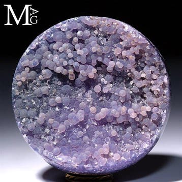 Grape Agate - botrioïde bol uit Indonesië - Zeldzame