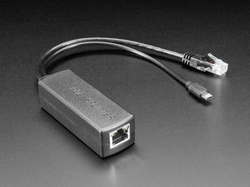 PoE Splitter with MicroUSB Plug - Isolated 12W - 5V 2.4 A..., Verzenden, Nieuw