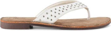 PS Poelman - Maat 37 - Dames Slippers met Studs - Nyx - Wit, Verzenden, Nieuw