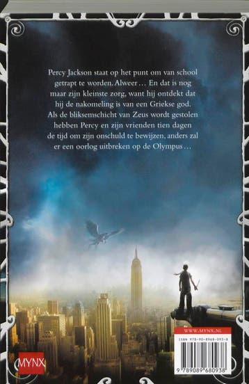 De bliksemdief / Percy Jackson en de Olympiërs / 1, Boeken, Verzenden, Gelezen, Rick Riordan