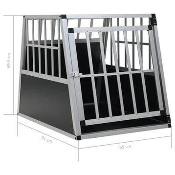 2dekans | Woltu Aluminium Hondentransporter voor Auto -, Ophalen of Verzenden, Zo goed als nieuw
