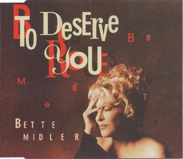 Bette Midler - To Deserve You, Cd's en Dvd's, Ophalen of Verzenden, Gebruikt