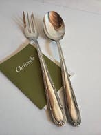 Christofle, ALFENIDE - Saladebestek (2) - Verzilverd -, Antiek en Kunst