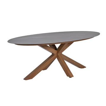 Garden Impressions Scot tuintafel ovaal 230x115 cm – Napoli, Tuin en Terras, Verzenden, Nieuw