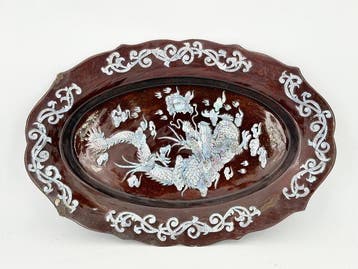 Decoratief dienblad - Modernista - Frankrijk - Draak van