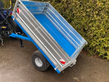 Hydraulische kiepkarren voor mini tractoren, Veehouderij, Grondbewerking