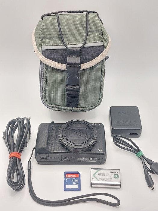 Sony DSC-HX60 Digitale camera, Audio, Tv en Foto, Fotocamera's Digitaal
