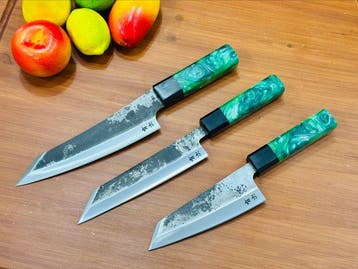 Keukenmes - Bunka - Handgemaakt Japans staal Bunka-messen in