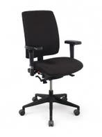 Gispen CS707NPR bureaustoel, zwart, Huis en Inrichting, Ophalen of Verzenden, Nieuw