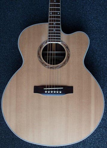 Indie - The Pure DCE Jumbo - - Elektro-akoestische gitaar, Nieuw