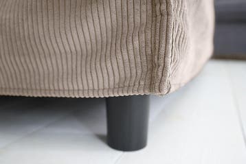 Kruk HEAVEN 100 cm, afneembare hoes, snoer, grijsbeige -, Ophalen of Verzenden, Nieuw