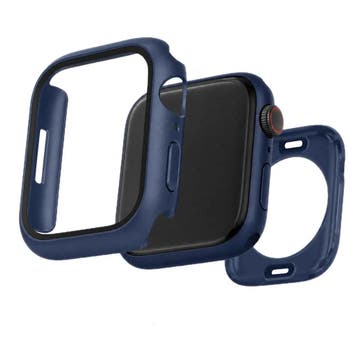 Apple Watch full body hardcase Armor - middernachtblauw, Verzenden, Nieuw