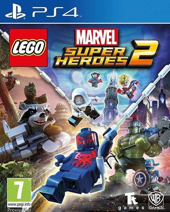 Playstation 4 LEGO Marvel Super Heroes 2, Spelcomputers en Games, Games | Sony PlayStation 4, Zo goed als nieuw, Verzenden
