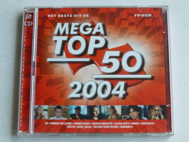 Het Beste uit de Mega Top 50 - 2004 (2 CD), Cd's en Dvd's, Cd's | Verzamelalbums, Zo goed als nieuw, Ophalen of Verzenden