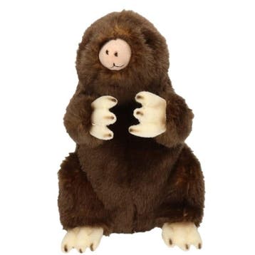 Carl Dick mol knuffel - pluche - 21 cm - tuindier, Verzenden, Nieuw