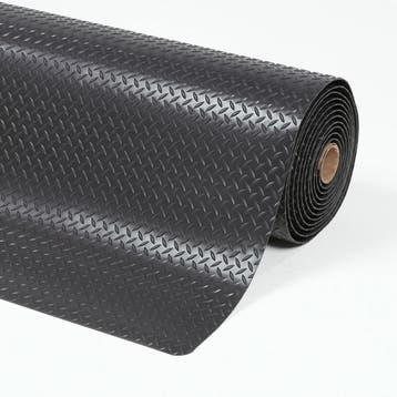 Notrax® Cushion Trax® werkmat - Zwart - Anti - slip - Binnen, Verzenden
