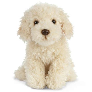 Living Nature Labradoodle knuffel - pluche - 25 cm - beige, Verzenden, Nieuw