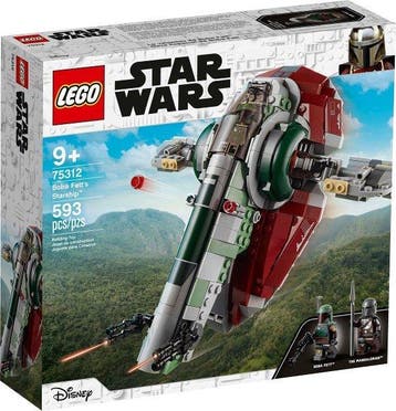 Lego Set - 75312 - Star Wars - Boba Fetts Starship, Nieuw