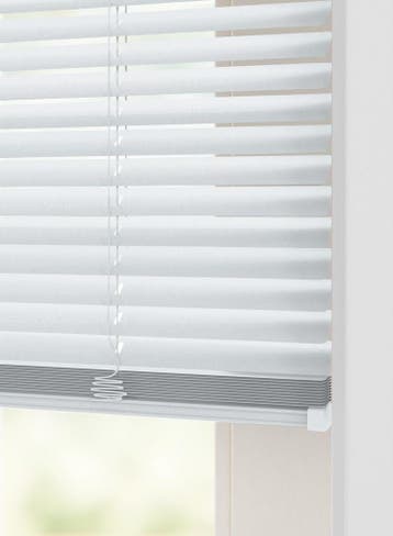HEMA Jaloezie aluminium zijdeglans 25mm ivoor, Huis en Inrichting, Verzenden, Nieuw