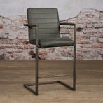 *WOONWINKEL* Tower Living Rocca Stoere Barstoel Industrieel, Huis en Inrichting, Verzenden, Nieuw