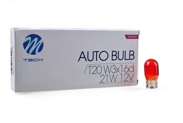 M-Tech - WY21W 12V 21W - Basic - Oranje - Per 10 stuks, Verzenden, Nieuw