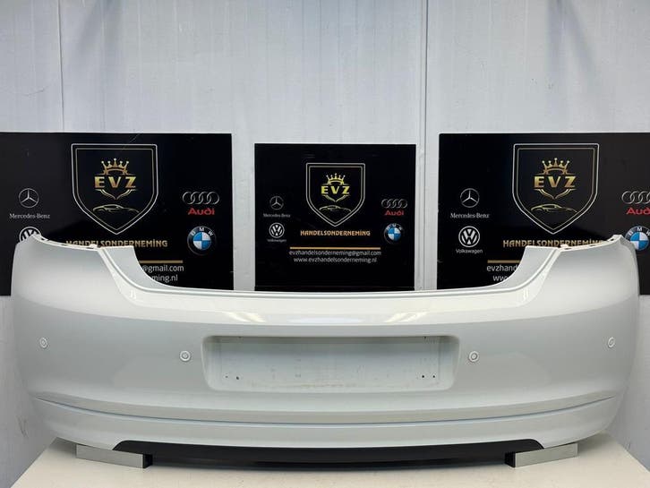 VW Polo V 6R bj.2015 achterbumper kleur wit(LC9A) 6R6807421, Auto-onderdelen, Carrosserie en Plaatwerk, Gebruikt, Volkswagen, Achter