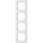 KOPP - Afdekraam - Paris HK05 - 4-voudig - Arctic Glans Wit, Doe-het-zelf en Verbouw, Elektra en Kabels, Ophalen of Verzenden