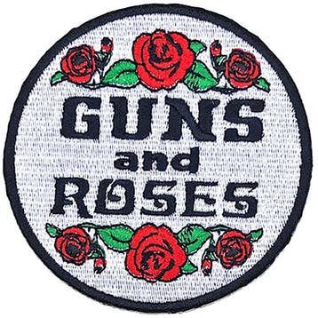 Guns N Roses - Roses - patch, Ophalen of Verzenden, Nieuw, Kleding