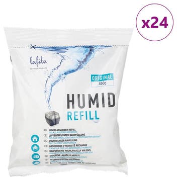 vidaXL Lafita Navullingen voor luchtontvochtiger 24 st 450 g, Verzenden, Nieuw