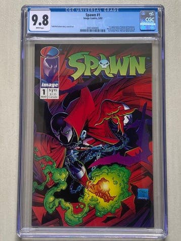 Spawn #1 - Questions, part 1 - 1st appearance of Spawn (Al, Nieuw
