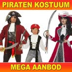 Piraten kleding voor heren | Mega aanbod piraten kostuums!, Ophalen of Verzenden, Nieuw, Carnaval, Kleding