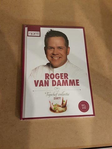 Topchef collectie Roger van Damme / Zoet / Njam, Verzenden, Zo goed als nieuw