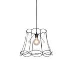 Retro hanglamp zwart 45 cm - Granny Frame, Verzenden, Nieuw, Retro