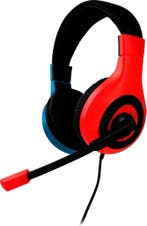 BigBen Nintendo Switch Stereo Headset V1 - Neon Rood/Blauw, Ophalen of Verzenden, Zo goed als nieuw