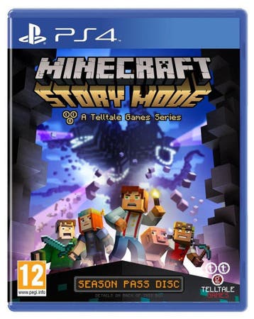 Minecraft: Story Mode PS4 Garantie & morgen in huis!, 1 speler, Ophalen of Verzenden, Zo goed als nieuw, Vanaf 16 jaar