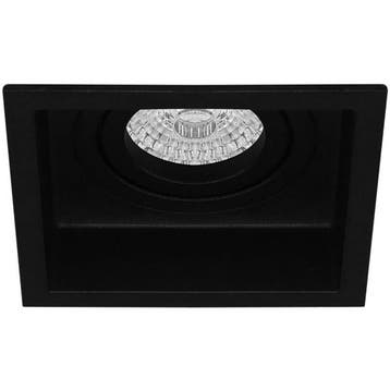 GU10 Inbouwspot Set - Mat Zwart - Inbouw Vierkant - Verdiept, Ophalen of Verzenden, Nieuw, Overige fittingen, Plafondspot of Wandspot