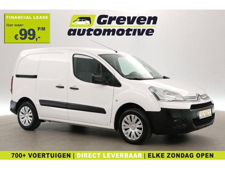 Citroën Berlingo 1.6 HDI | Elektrpakket | Schuifdeur, Auto's, Bestelauto's, Handgeschakeld, Diesel, Wit, Citroën