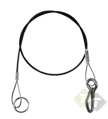 Breekkabel Zwart - 100cm - Oploopremkabel - Losbreekkabel, Ophalen of Verzenden, Nieuw